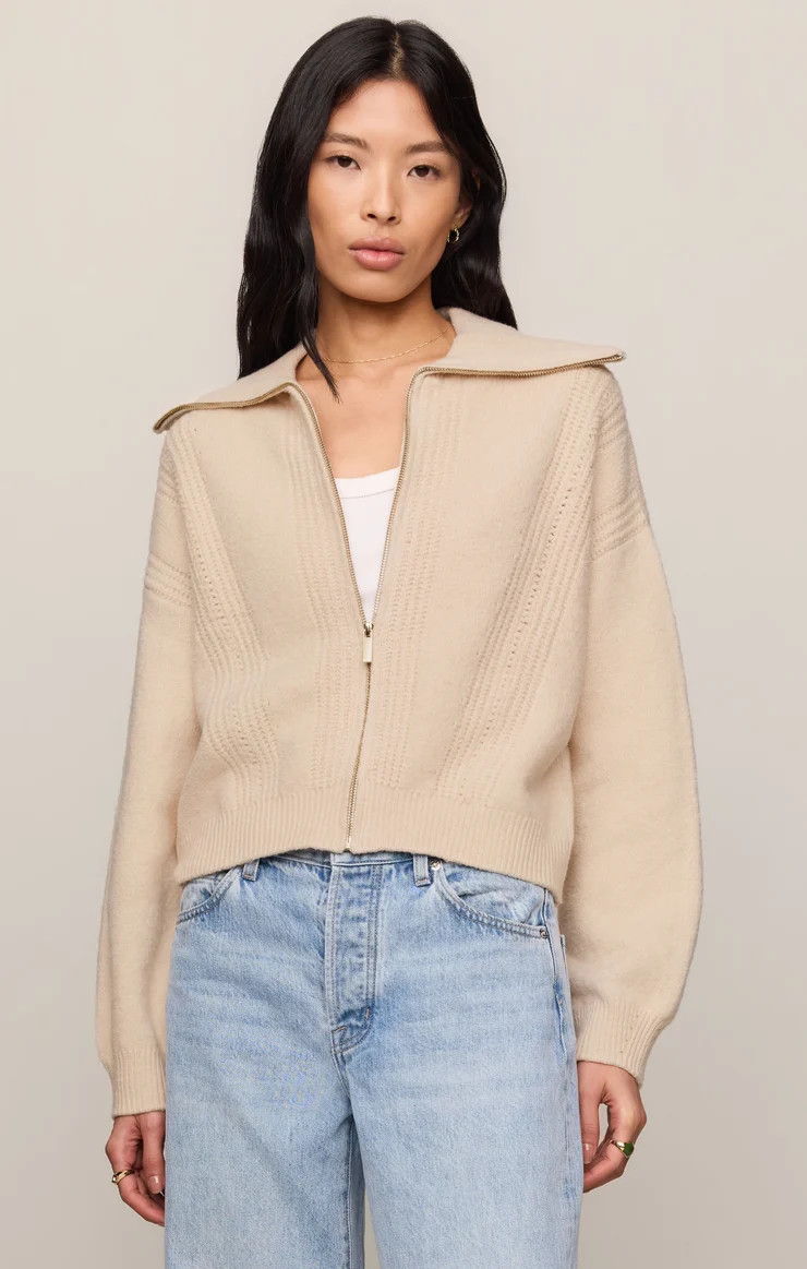 Silverlake Zip Cardigan | Z Supply