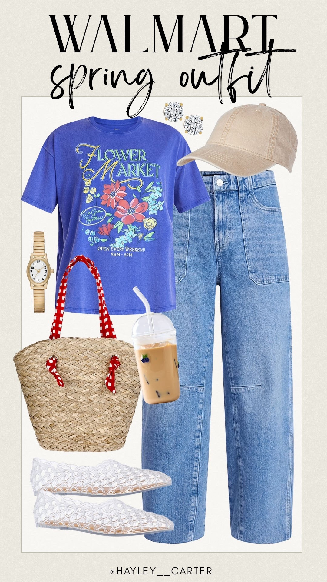 Casual spring outfit at Walmart!

#walmartfinds

Walmart finds. Walmart fashion. Walmart new arrivals. Walmart spring graphic tee. Walmart woven tote. Walmart denim  

#LTKmomlife #LTKootd #LTKSeasonal