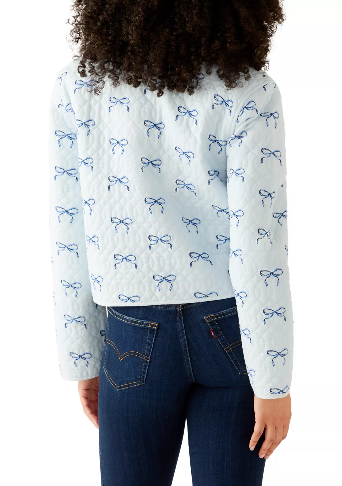 Long Sleeve Quilted Reversible Jacket | Belk