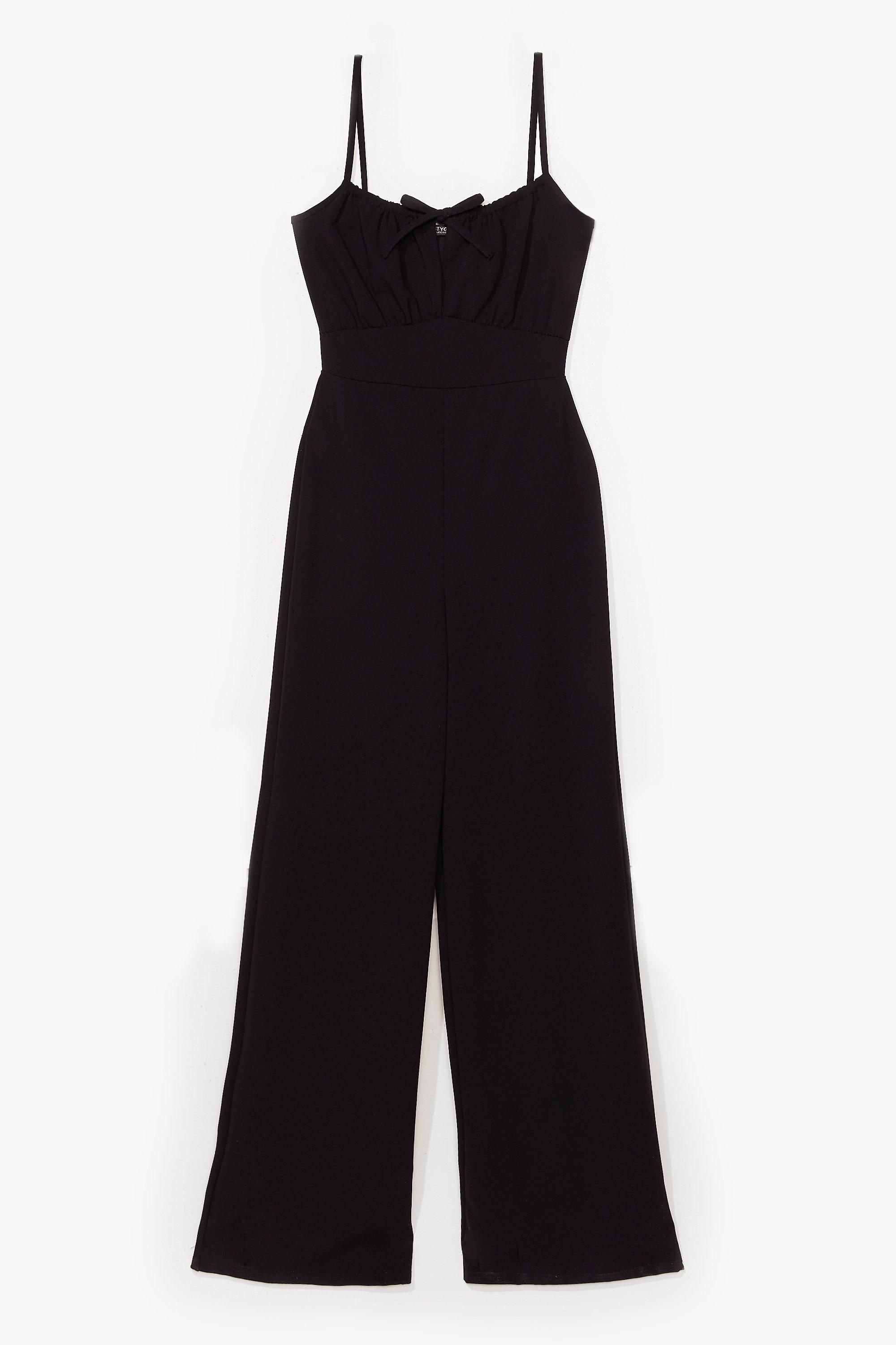Now That Tie Found You Wide-Leg Jumpsuit | NastyGal (US & CA)
