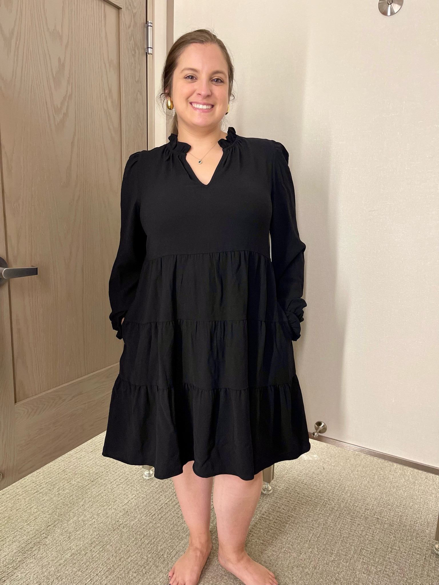 NSALE Try-On // Nordstrom Anniversary Sale // We’re in the final week of the NSALE 2024 - it officially ends NEXT SUNDAY AUGUST 4

NSALE is the best place to buy investment pieces you’ll wear and love in the upcoming months! I stock up on basics that I know I’ll wear for years. The NSALE is officially live for ALL shoppers and Nordstrom is restocking items every day!

Black dress
* $59.99 from $89.50
* M - true to size
* Hits just above the knee for petite
* Has pockets
* Also comes in red floral (color linked)

Nordstrom Anniversary Sale fall finds // Nordstrom finds // Nordstrom fashion // NSale // fall transition // transitional outfit // transitional piece // fall finds // fall style // autumn finds // designer inspired // look for less // sweaters // fall fashion  

#LTKFindsUnder100 #LTKxNSale #LTKSaleAlert