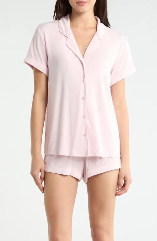 Nordstrom Moonlight Eco Short Pajamas in Pink Cake at Nordstrom, Size Medium | Nordstrom