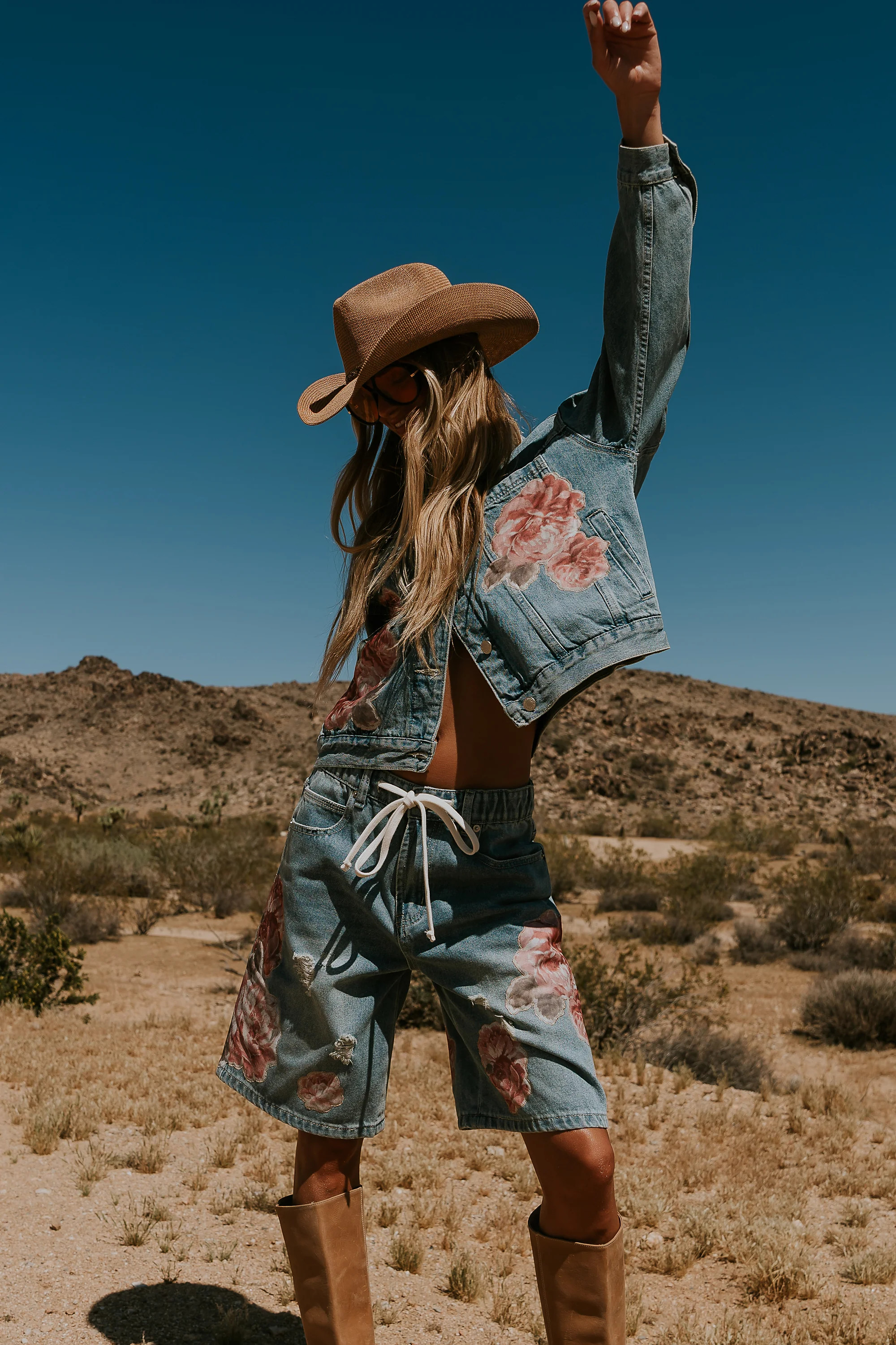 Valarie Floral Bermuda Shorts | Böhme US