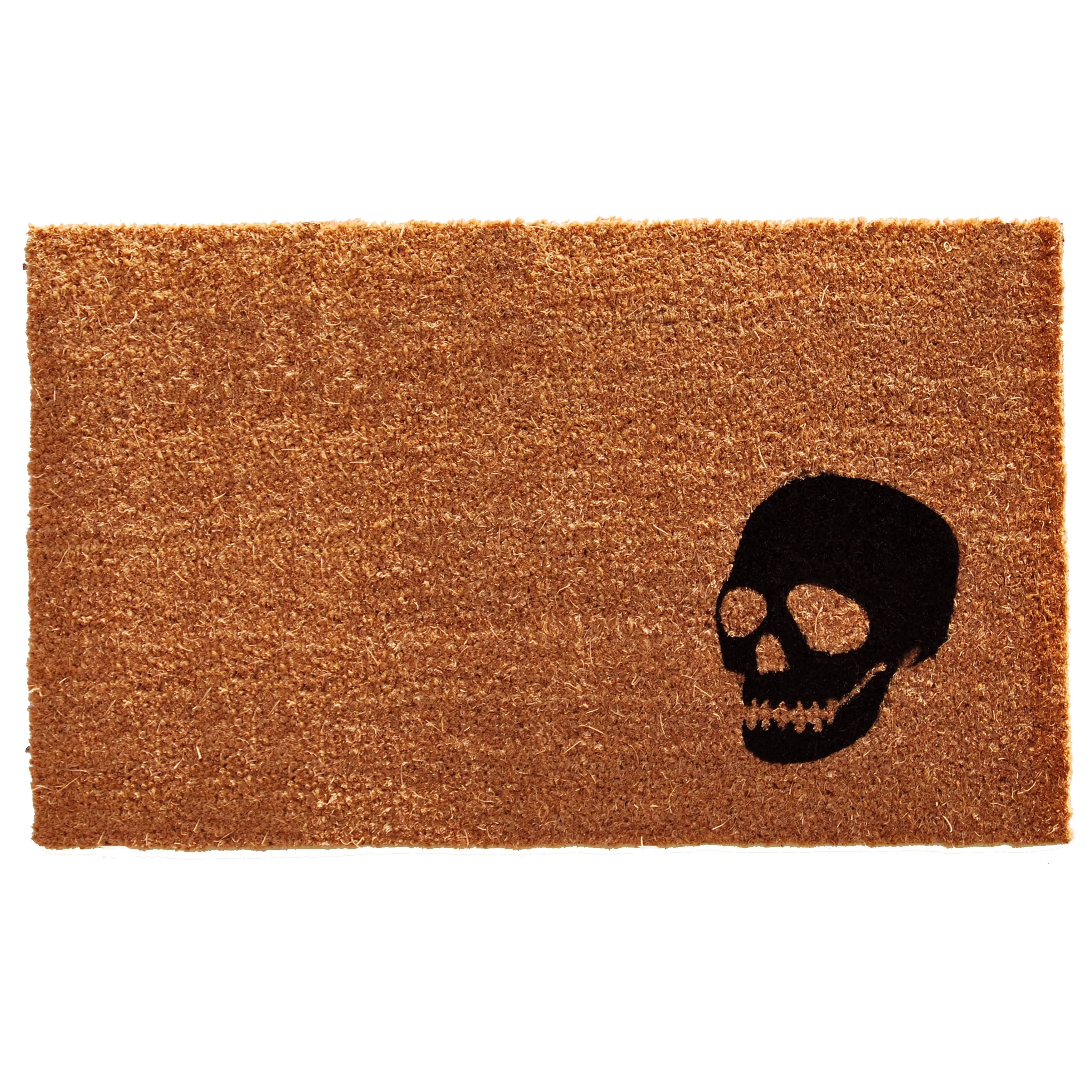 Calloway Mills Black Skull Outdoor Doormat 24" x 36" - Walmart.com | Walmart (US)