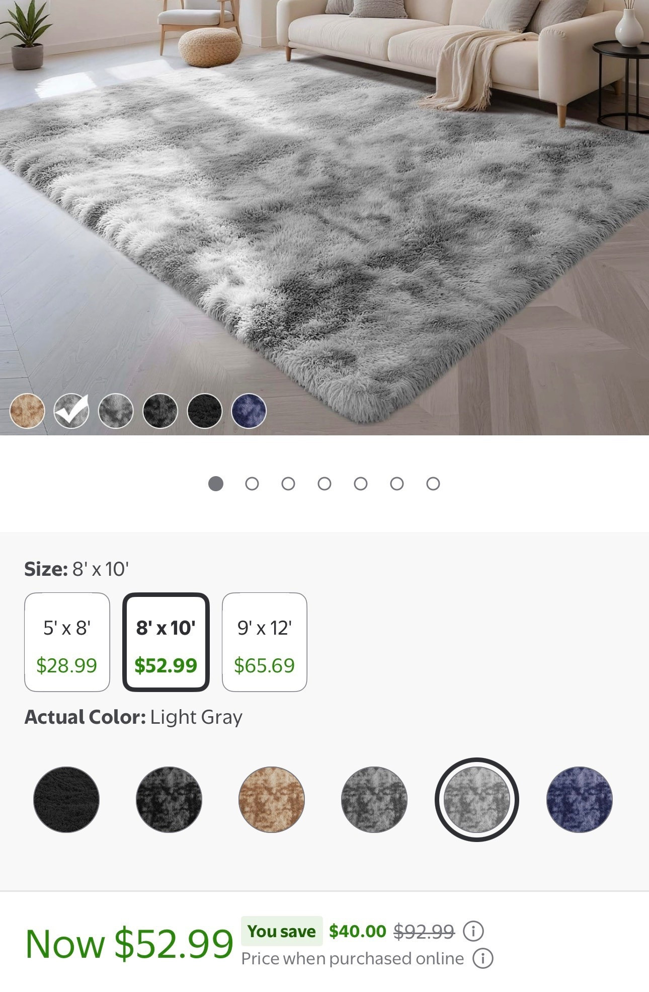 Run, don’t walk… this insanely fluffy rug is 50% OFF at Walmart 🤍
The texture, the softness, the price… it’s giving cozy luxury without the splurge.
Linked in LTK under Gracie Lain—don’t miss this one.

#LTKSaleAlert #LTKSeasonal #LTKHome
