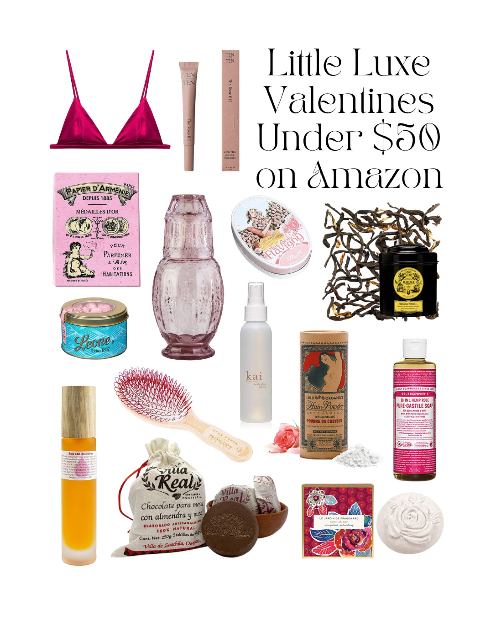 Little Luxe Valentines for Her that you can find on Amazon under $50 💋🌹🍫💌🫦

#LTKGiftGuide #LTKunder50 #LTKSeasonal