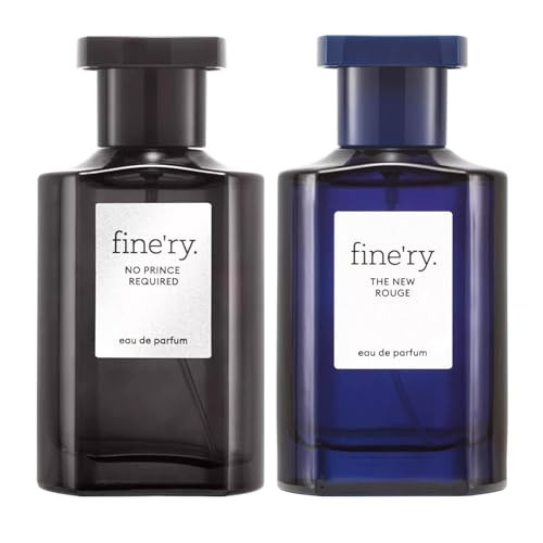 Fine'ry Eau De Parfum Set - Amber, Marshmallow, Saffron, Jasmine - No Prince Required + The New Rouge (60mL x2) | Amazon (US)