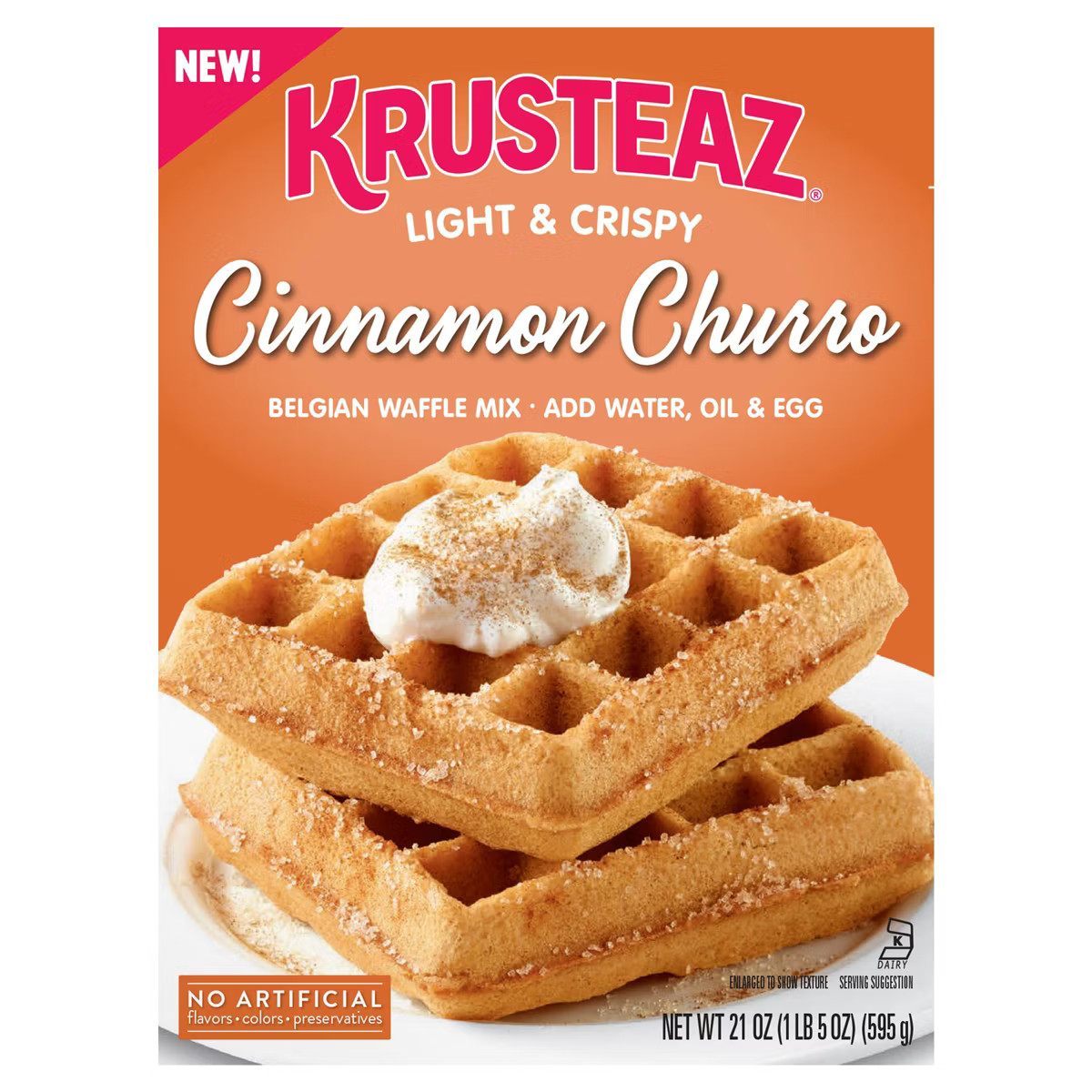 Krusteaz Churro Waffle MIx, 21 OZ | Target
