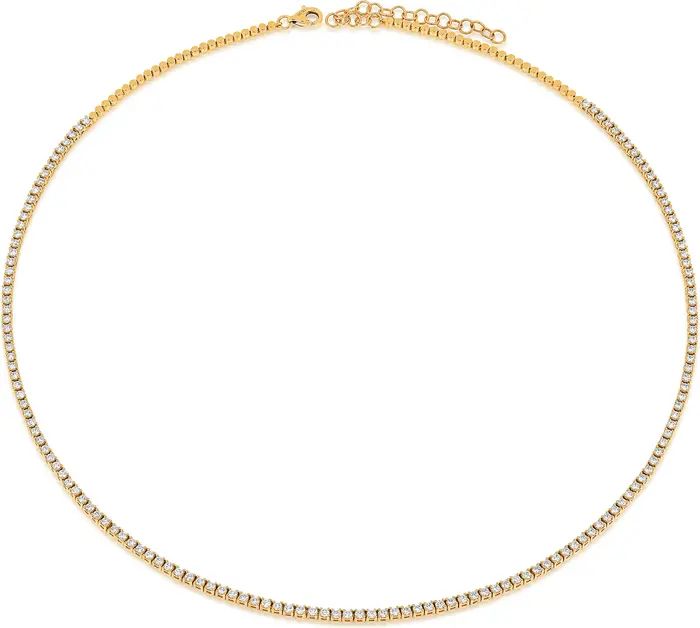 EF Collection Grace Diamond Tennis Necklace | Nordstrom | Nordstrom