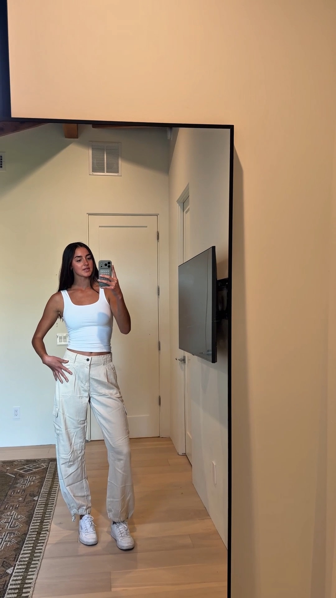 the cargo pants and this tank in every color >>> 

#LTKgrwm #LTKTall #LTKootd