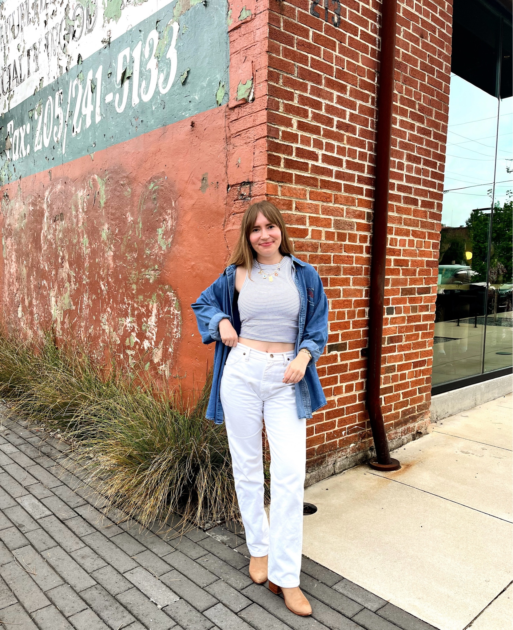 white on white 🤍 fav way to transition my summer pieces for the fall! 

#LTKSeasonal