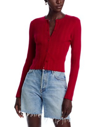 Cropped Button Sweater | Bloomingdale's (US)