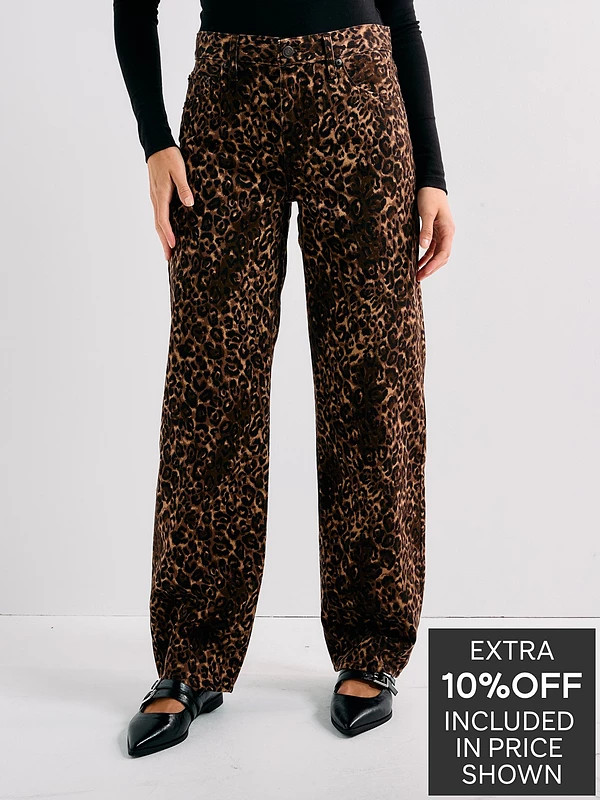 Levi's Baggy Dad Jeans - Cat Eyes - Brown | Very (UK)