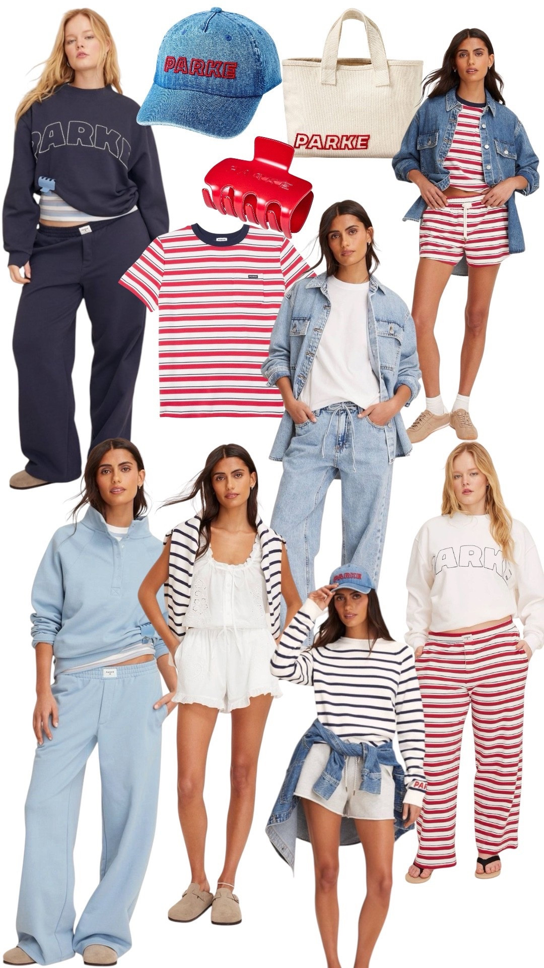 parke x target drops april 25th !! so many staples that will be perf all summer long - red white & blue for memorial day, 4th of july, labor day !! & a perf mother’s day gift 







fourth of july, chelsea parke, stripe set, drop, blue, baby blue, maternity, travel outfit, airport outfit, gifts for her, teacher gift, wfh ootd, athleisure, matching set, 2 piece set, swimwear, cozy set, comfy, short set, sweatpants 

#LTKootd #LTKU #LTKActive #LTKSeasonal #LTKTravel #LTKMothersDay