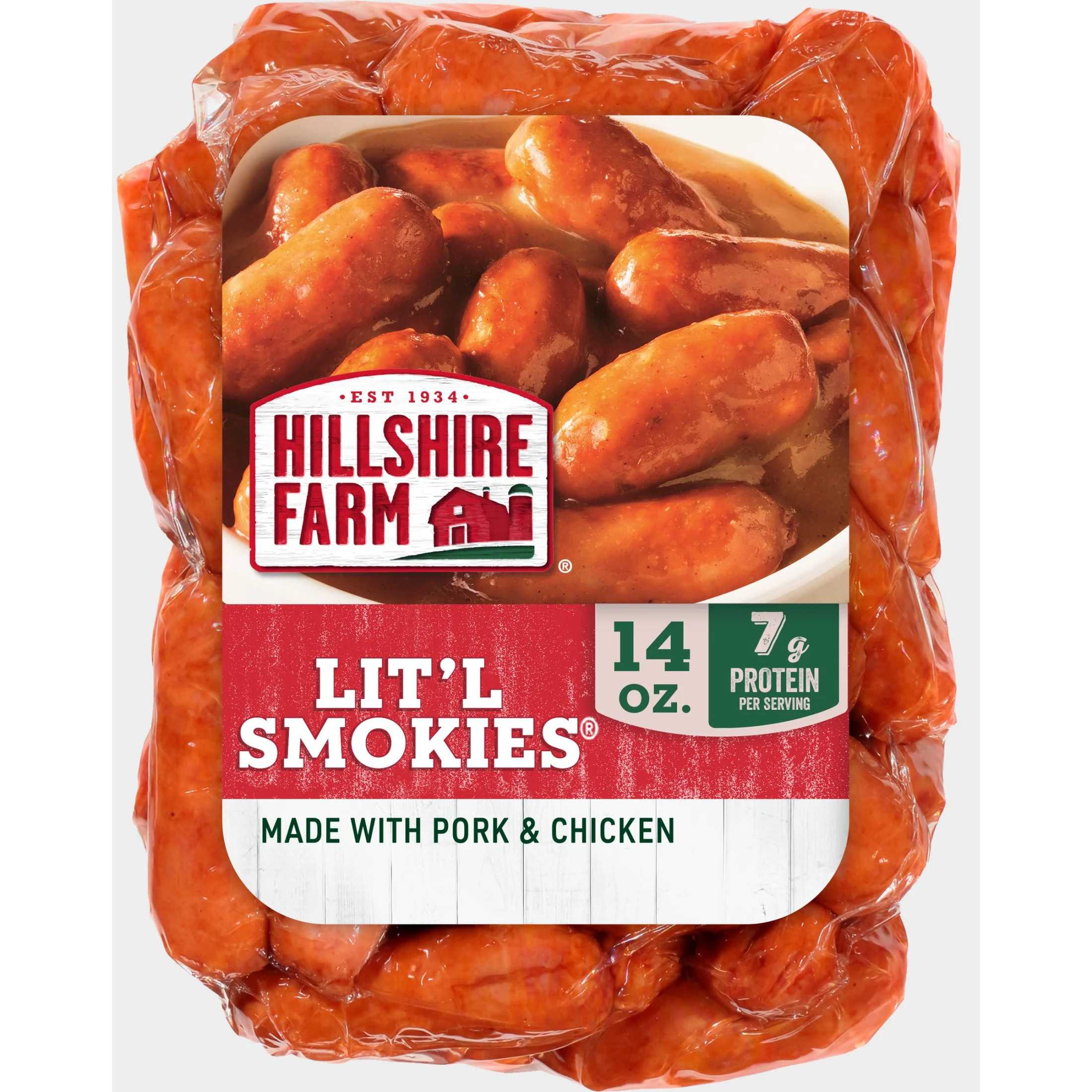 Hillshire Farm Lit'l Smokies Smoked Sausage Links, 14 oz | Walmart (US)