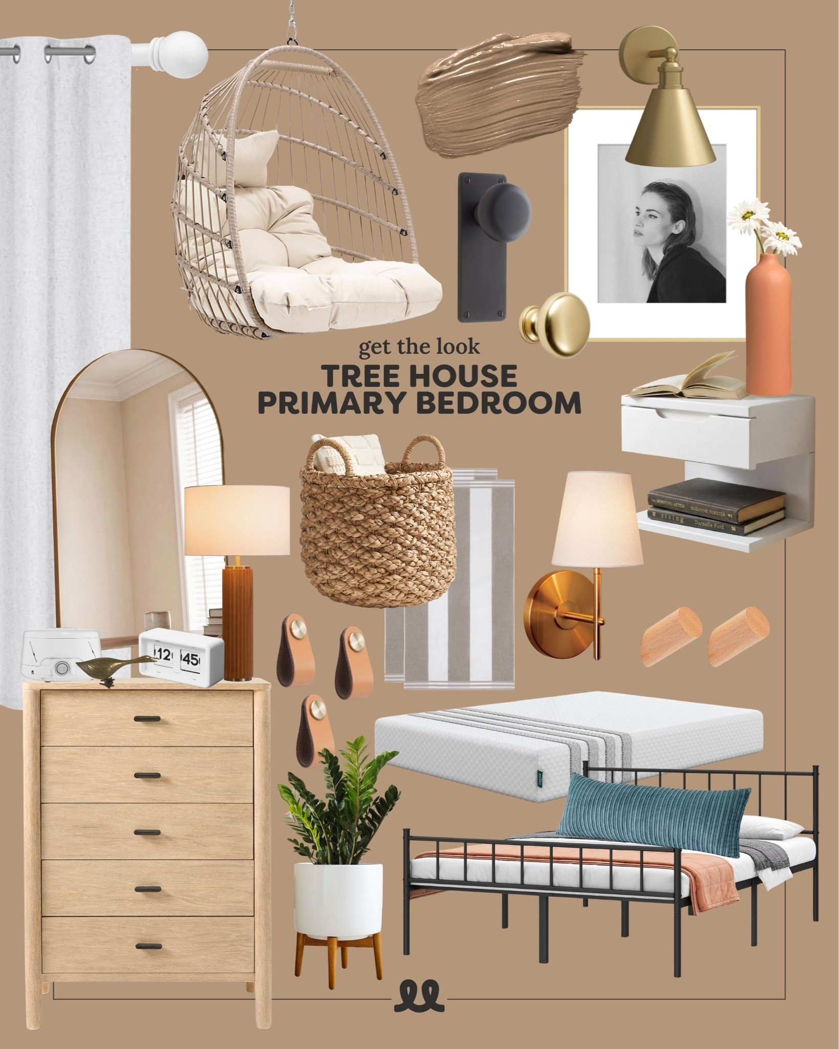 We recently color drenched, the treehouse primary bedroom. Here’s a get the look. ￼

#LTKHome