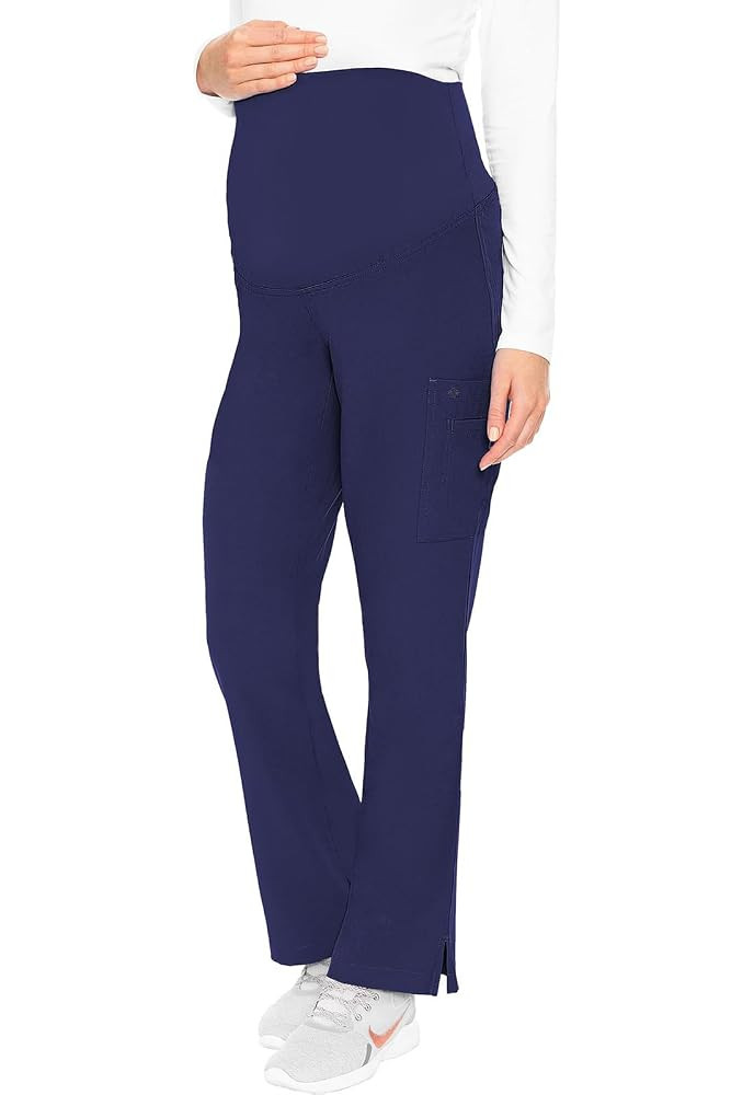 Med Couture Maternity Scrub Pant - 3 Pockets Straight Leg with Side Vents at Hem Soft Jersey Knit... | Amazon (US)