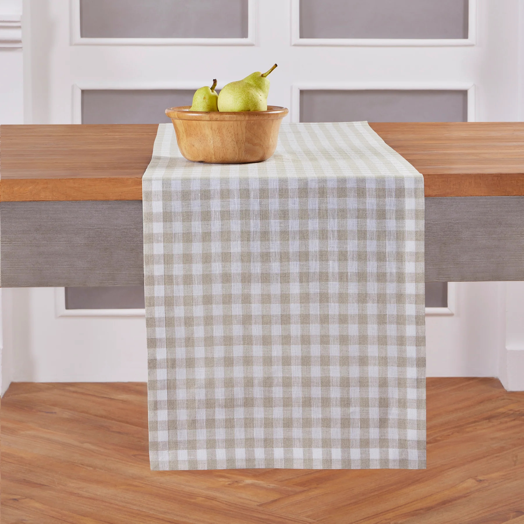 Gingham Table Runner | Solino Home