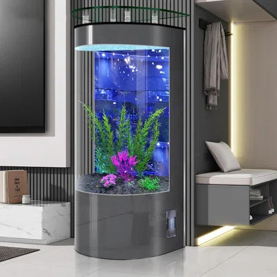 40-47 Gallon Manufactured Wood Modern Eco Aquarium Tank | Wayfair North America