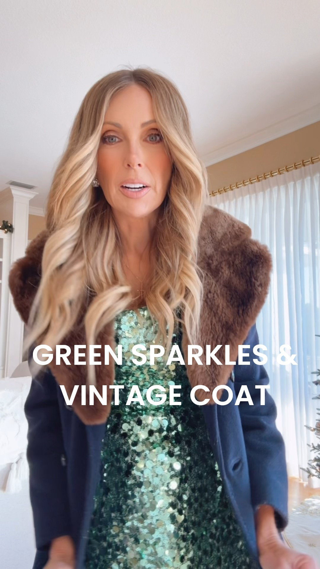 The dress : Anthro 
The coat: 1972 find from mom's closet. My dad told her not to buy it. His mom told her, "You work. Buy the coat."  The coat just became more stylish!  

#LTKdayinmylife #LTKgrwm #LTKmomlife