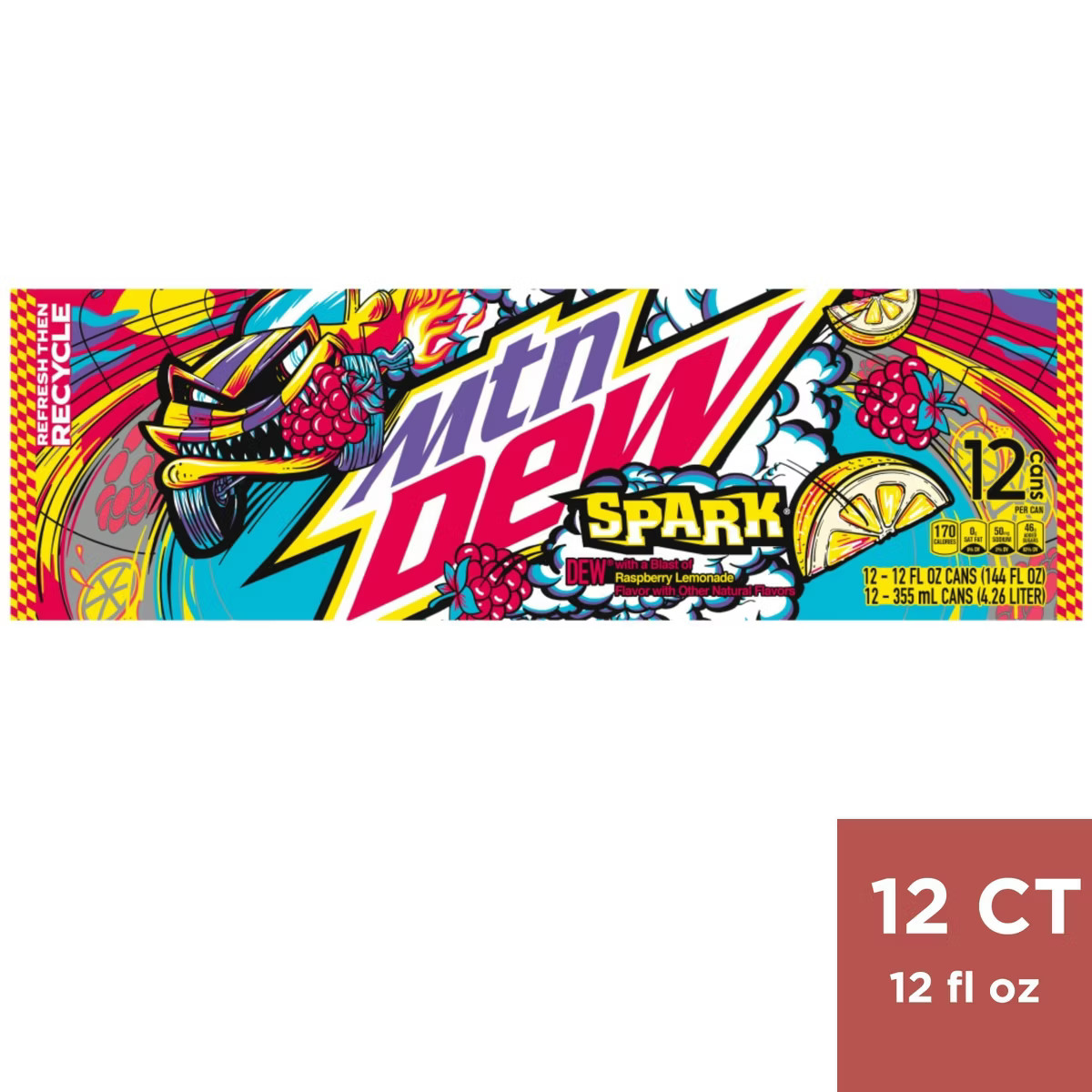 Mountain Dew Spark - 12pk/12 fl oz Cans | Target