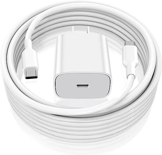 iPad Pro Charger, [Apple Certified] 20W USB C Fast Charger with 6.6ft USB C to C Charging Cable f... | Amazon (US)