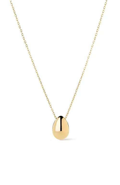 Ana Luisa Gold Pendant Necklace - Gold Teardrop Necklace at Nordstrom, Size 18 | Nordstrom