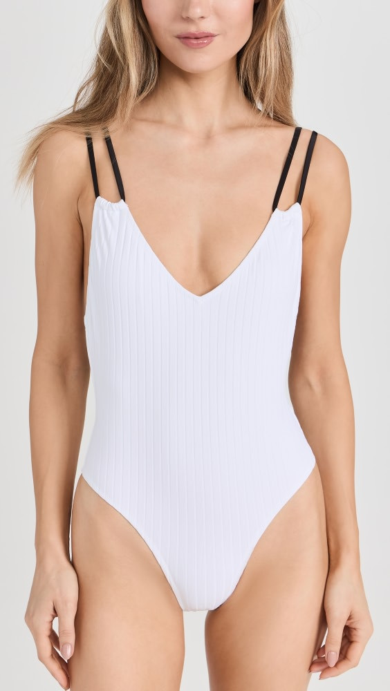 Solid & Striped The Lynn One Piece | Shopbop | Shopbop