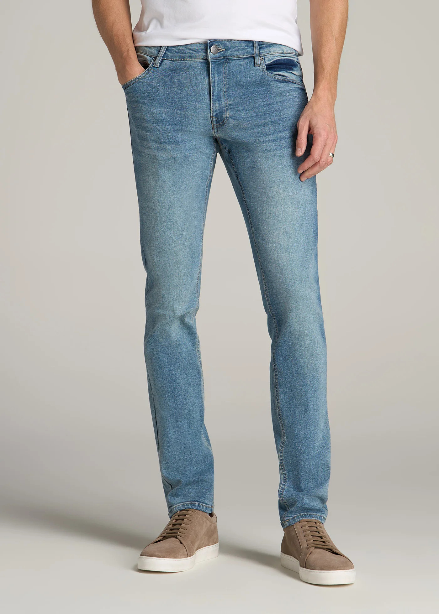 Carman TAPERED Jeans for Tall Men in New Fade | American Tall