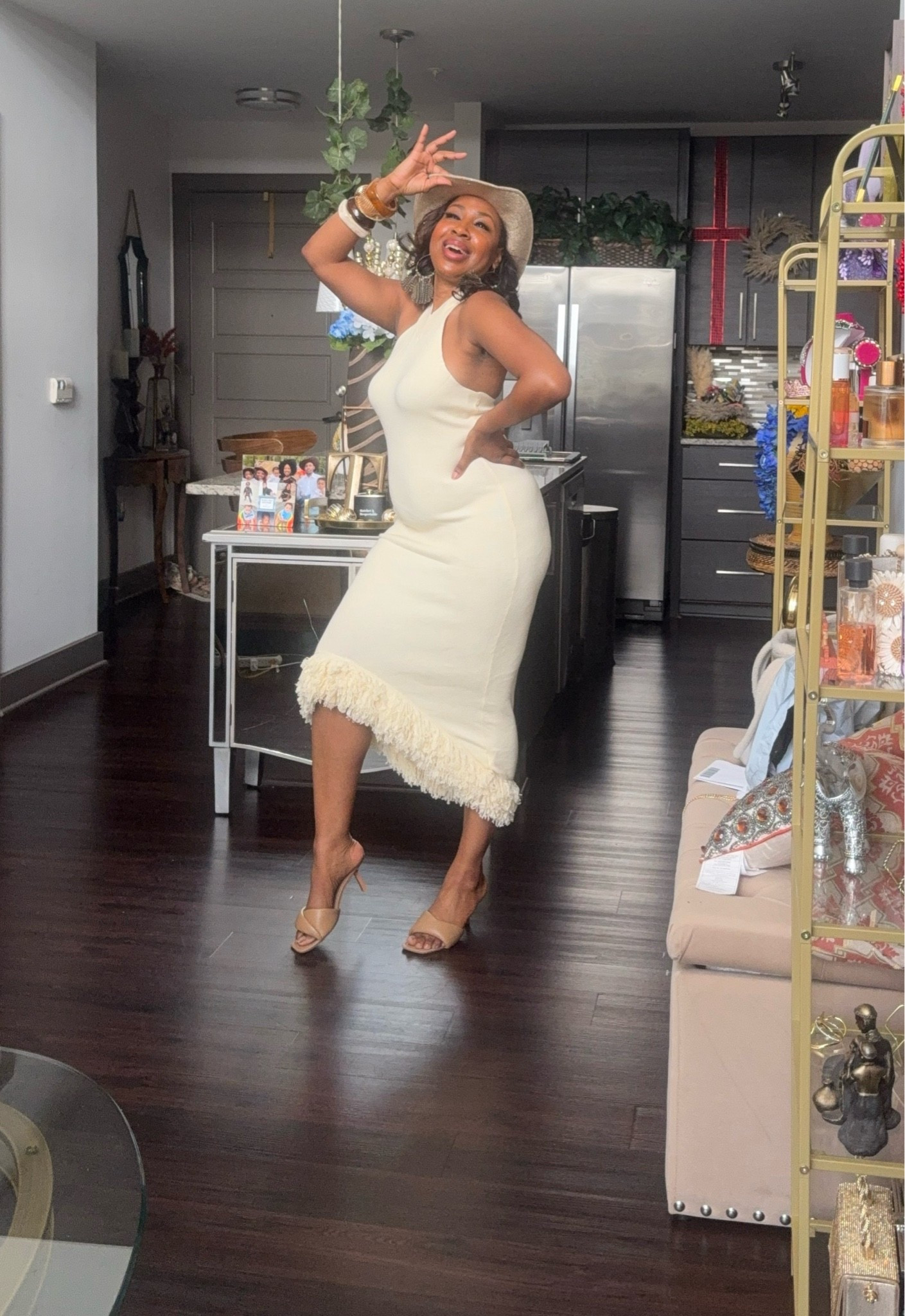 Vacation mode looks good on me. 🌴🤍

This fringe dress was made for resort days, sunset dinners, and exploring somewhere new.

I’ve linked the exact dress and hat, plus similar sandals and accessories to complete the look. ✨

#VacationStyle #ResortWear #CruiseStyle #BeachVacation #NeutralStyle #StyleOver40 #OutOfOfficeStyle #SummerOutfits

#LTKootd #LTKOver40 #LTKU