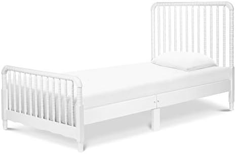 DaVinci Jenny Lind Twin-Bed with Wood Spindle Posts in White-Mattress Support Slats Included | Amazon (US)