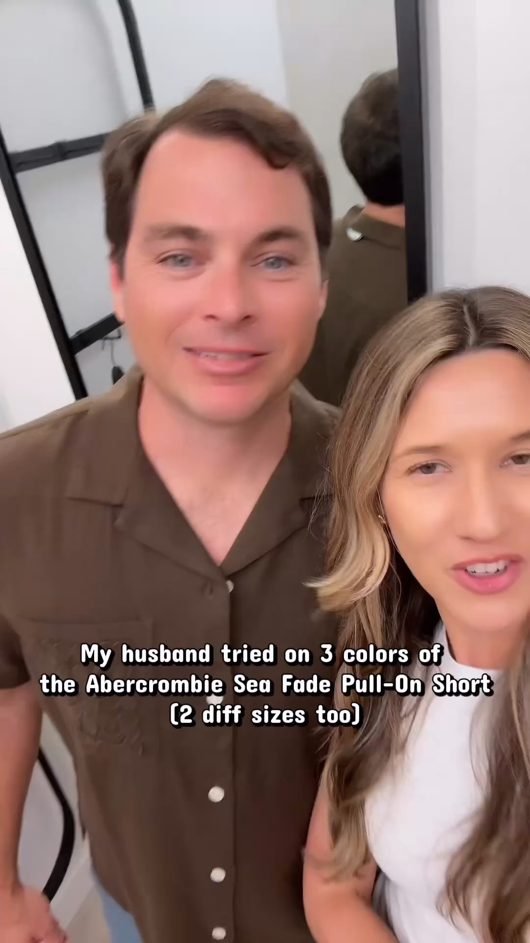 My husband tried on new shorts from @abercrombie and styled them in 3 diff colors - he tried on large and xl but large was best

#LTKSaleAlert #LTKSeasonal #LTKvlog