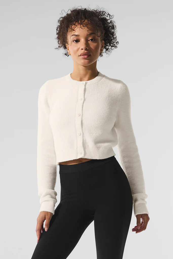 Snuggle Up Sweater Cropped Cardigan | Alo Yoga (US)