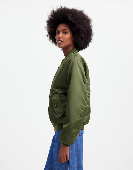 Madewell x Alpha Industries MA-1 Flight Jacket | Madewell