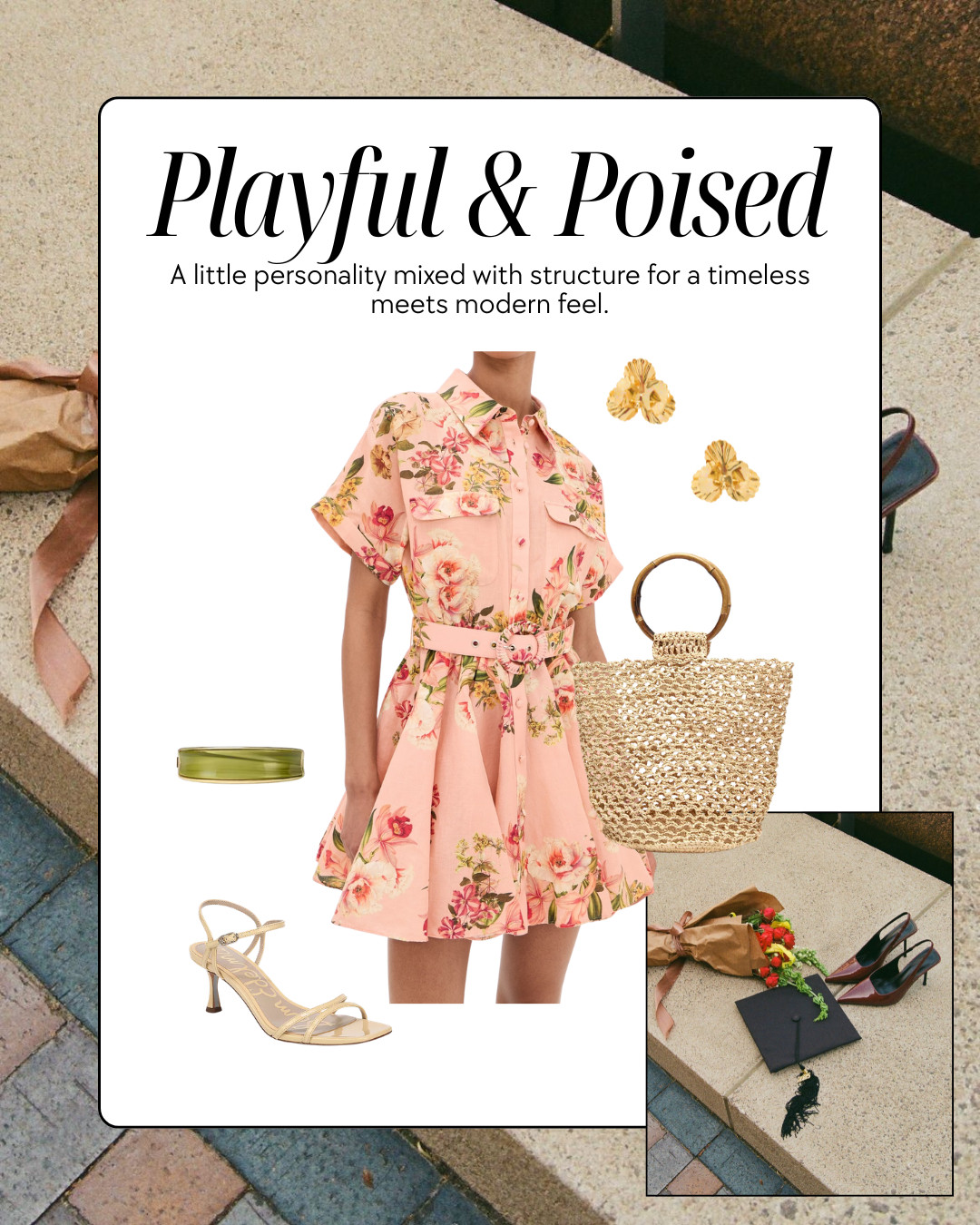 If you have a graduation coming up and no idea what to wear, I pulled together outfit ideas, dresses and easy looks for the ceremony, photos and after. Save this save this for spring graduation season! 

 #LTKgrwm #LTKootd #LTKSeasonal