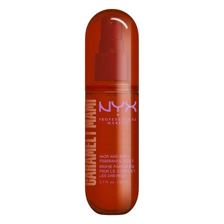 NYX Professional Makeup Fat Oil Caramel Pistachio Sweet Body Spray Hair Mist, Caramelt Mami, 2.7 fl oz | Walmart (US)