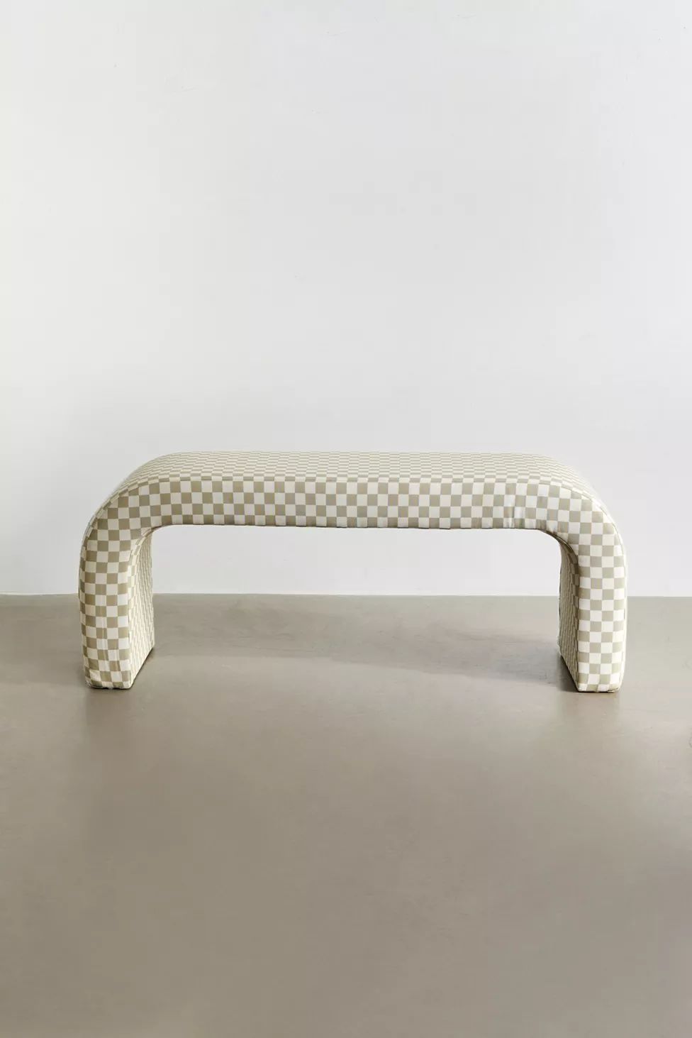 Sienna Checkered Bench | Urban Outfitters (US and RoW)
