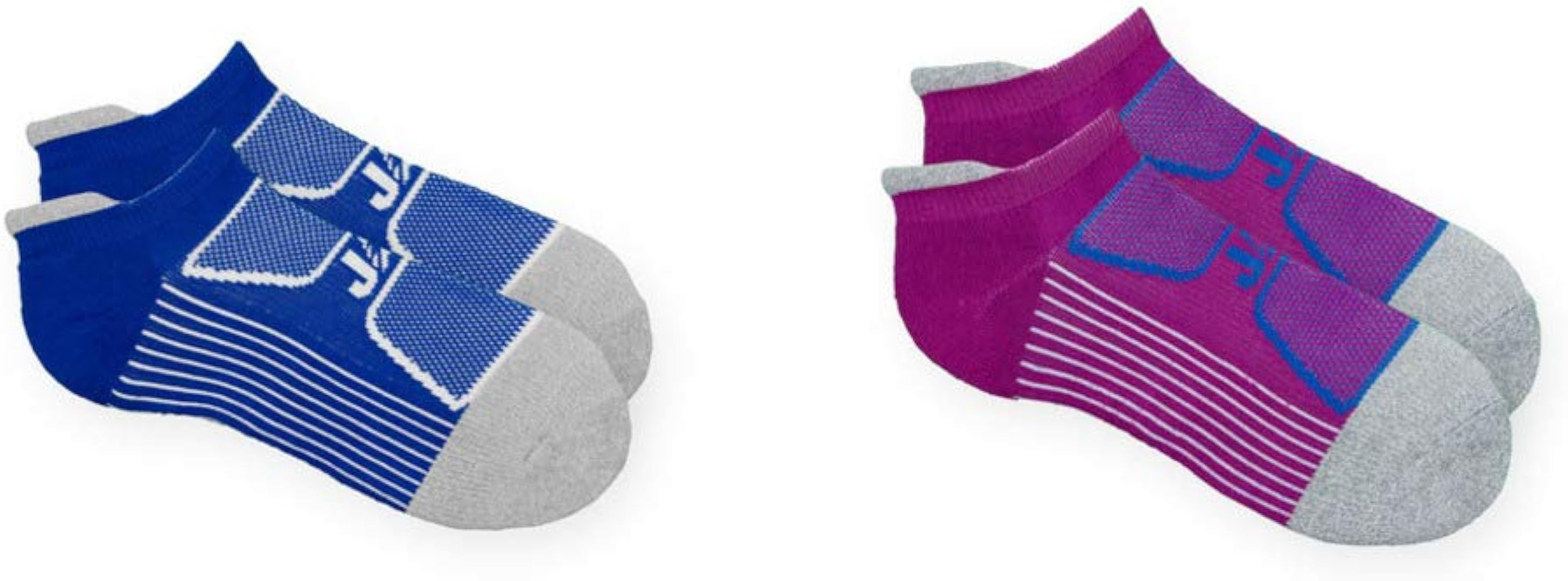 EcoSox / JAG Athletic ZAG MAX Sport Tab Cushion Running Socks with Core Compression | Amazon (US)