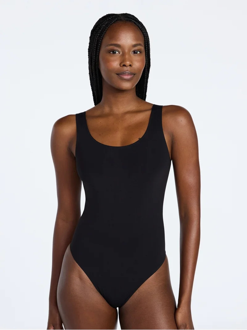 Joyspun Women's Everyday Seamless Bodysuit, Sizes S-XXXL | Walmart (US)
