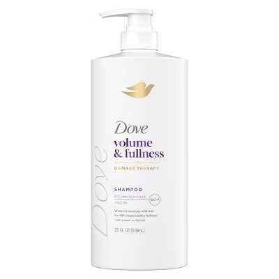 Dove Beauty Volume + Fullness Hair Shampoo Pump with Biotin & Bio-Protein Care - 28 fl oz | Target