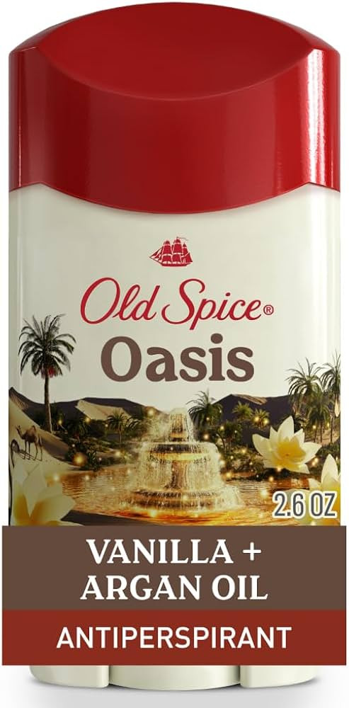 Old Spice Antiperspirant & Deodorant for Men, Oasis Scent with Vanilla Notes, 2.6 oz | Amazon (US)