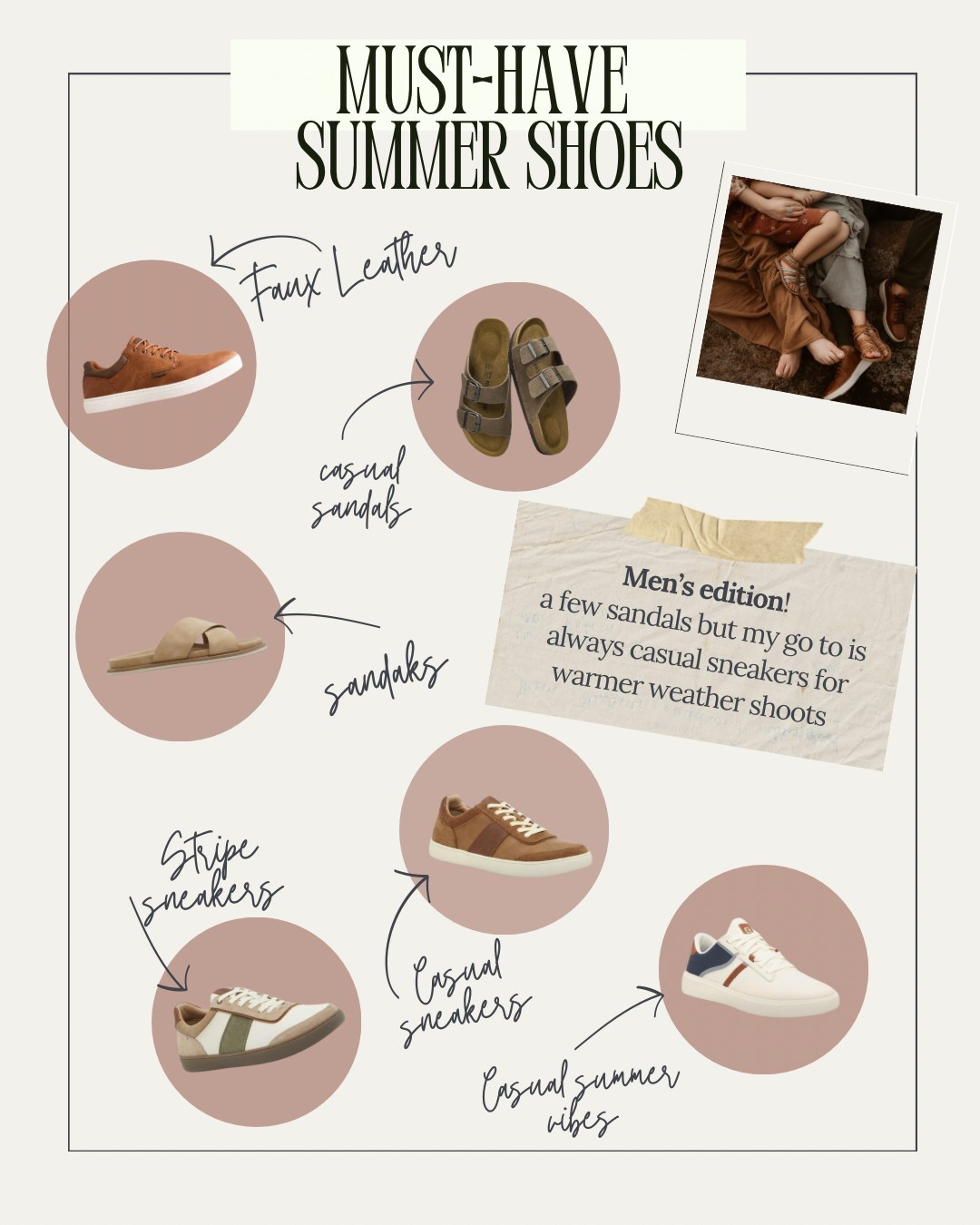 My shoe picks for men’s summer sessions 📸

#LTKMens #LTKShoeCrush #LTKStyleTip