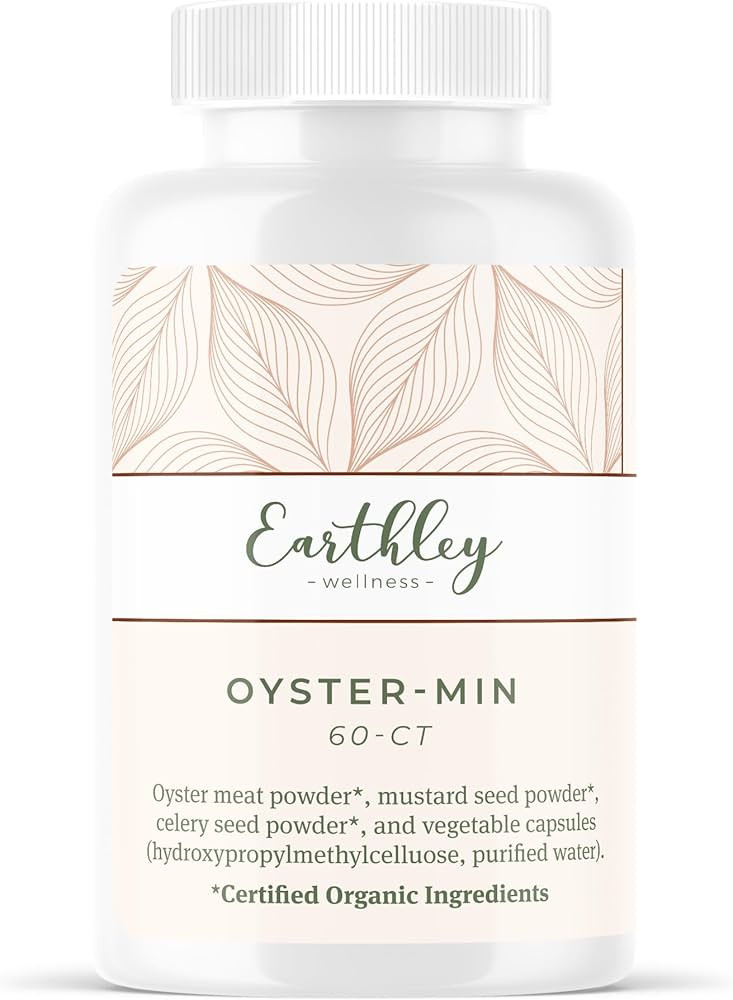 Earthley Wellness Oyster-Min, Oyster Meat Powder Extract with Minerals for Absorbtion, Provides N... | Amazon (US)