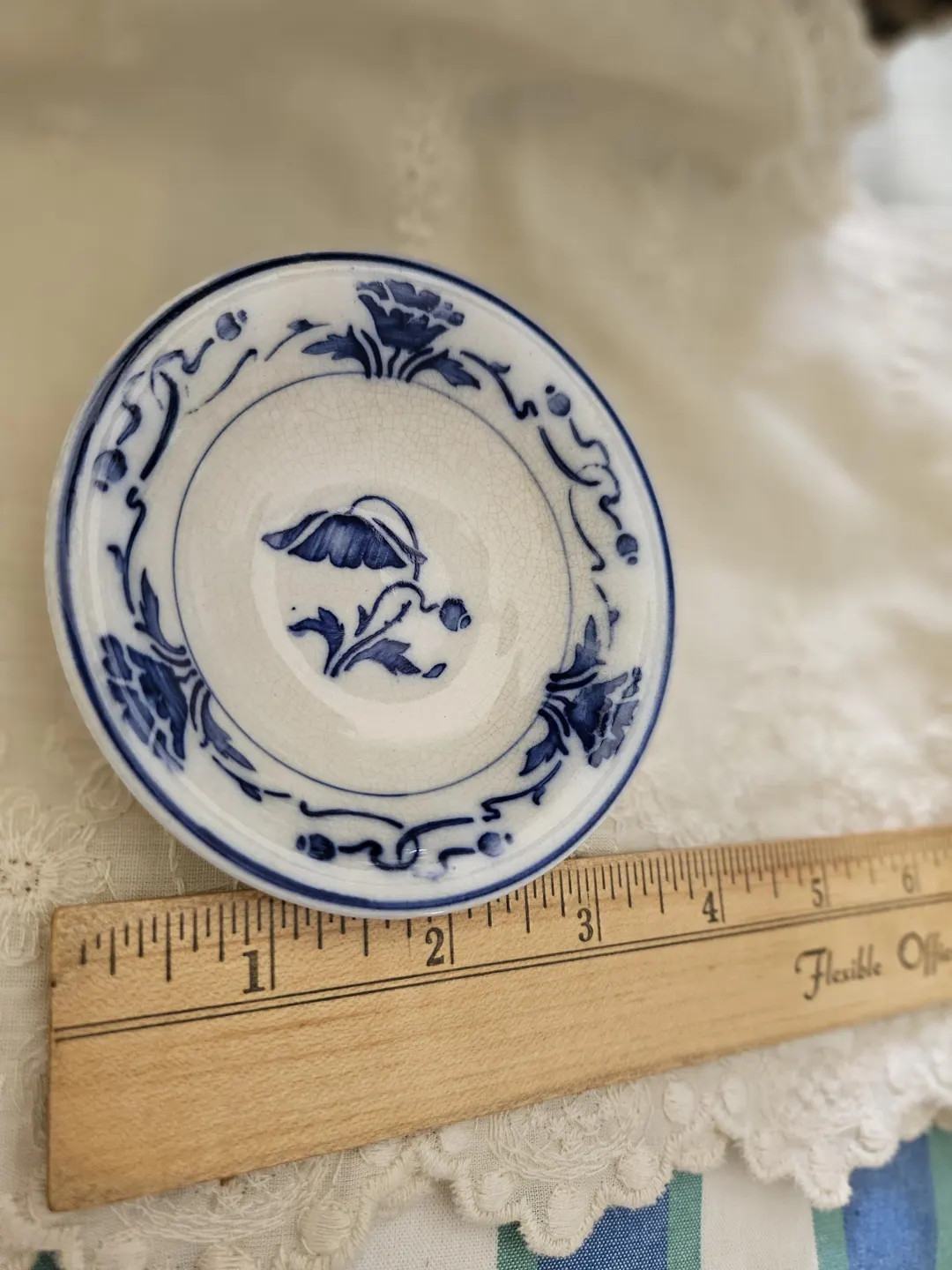 Vintage Villeroy & Boch Dresden Blue Ironstone Transferware Butter Pat - Etsy | Etsy (Global)