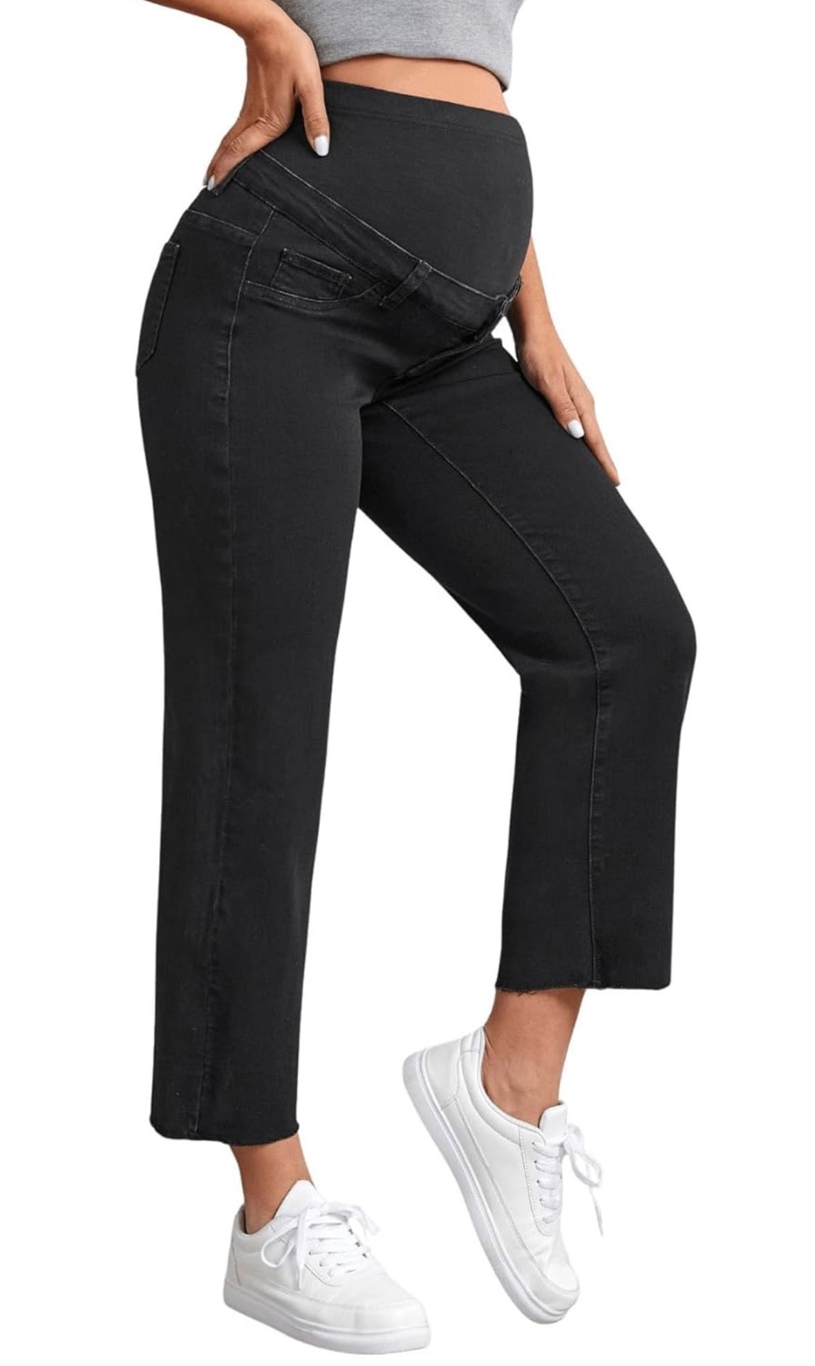 A pregnancy must have: cheap maternity jeans! Girls, we are not spending $100+ on jeans we are only wearing for a few months! These are it! 

#LTKootd #LTKmomlife #LTKBump