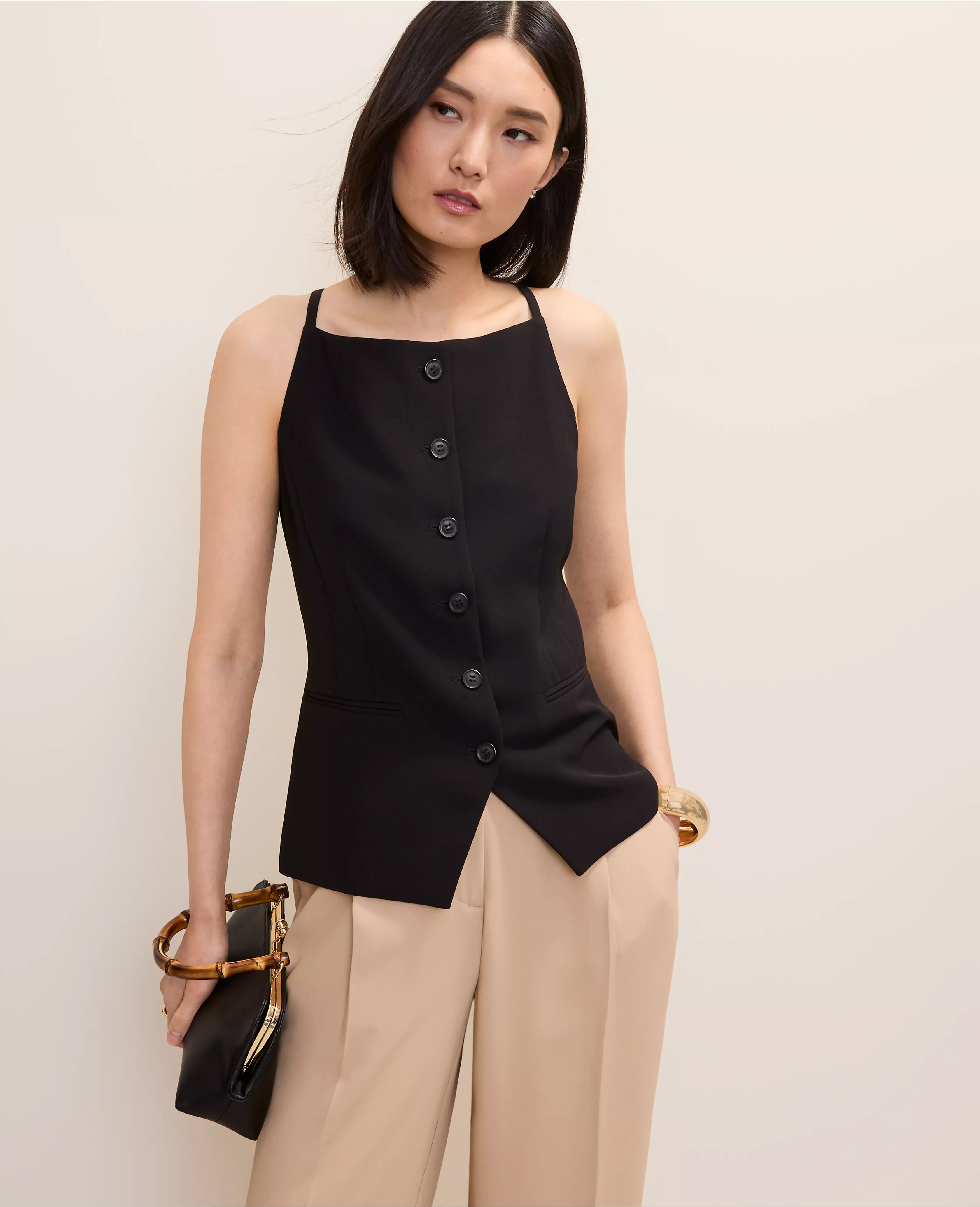 The Cutaway Vest | Ann Taylor