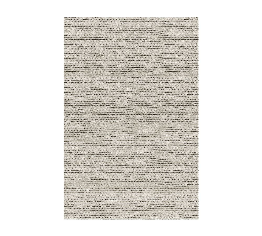 Chunky Knit Sweater Handwoven Rug | Pottery Barn (US)