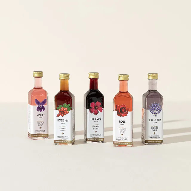 Floral Elixir Syrups | UncommonGoods