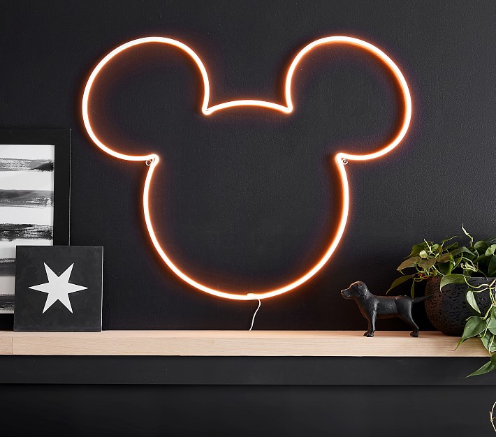 Disney Mickey Mouse Neon Light | Pottery Barn Kids