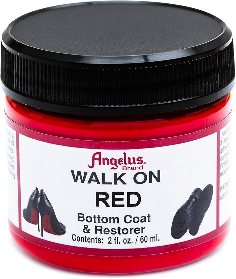 Angelus Walk on Red Paint Restorer for Red Bottoms, Color Renewal, Bottom Shoe Paint for Christia... | Amazon (US)